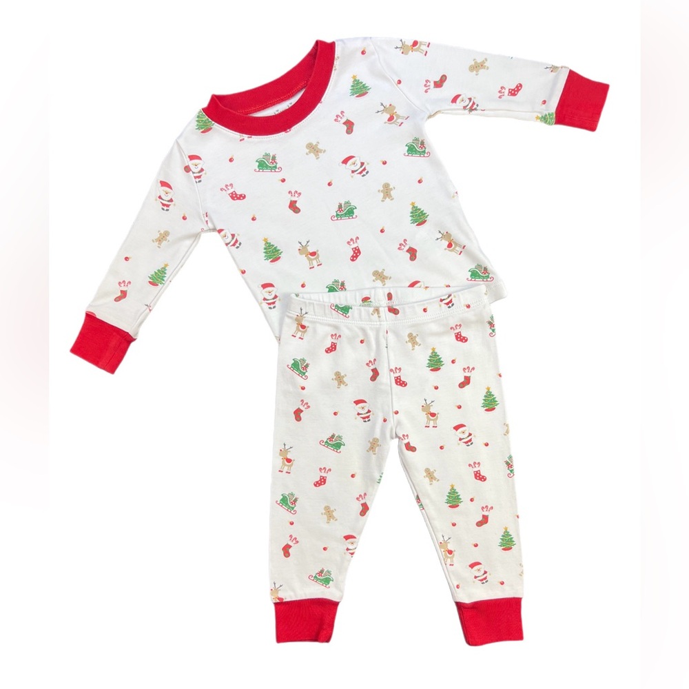 KISSY KISSY 2 Pc Christmas Pajama Set - 12-18M